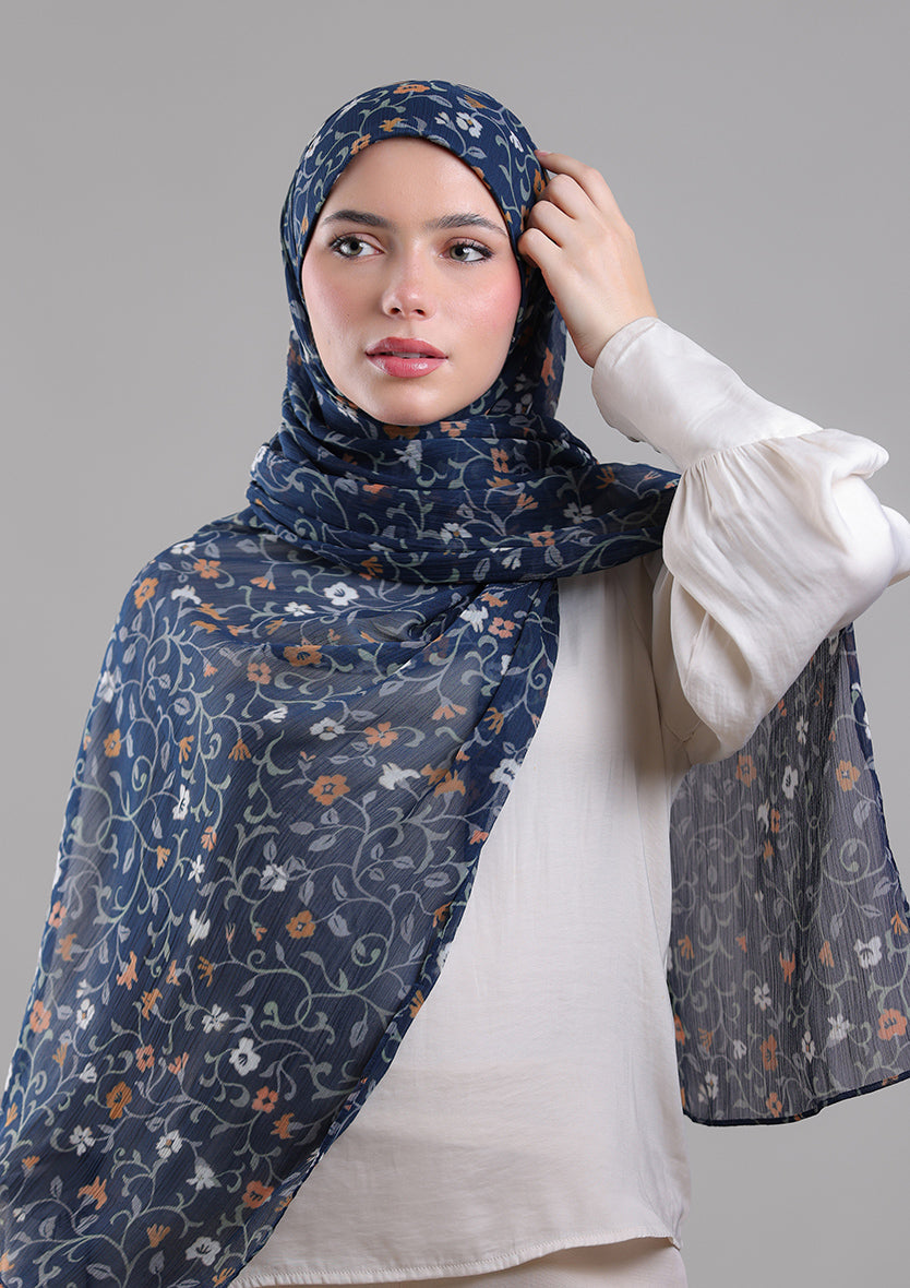 printed chiffon hijabs